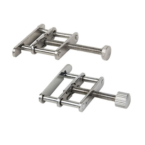 Pinza Hoffman cromada base abierta