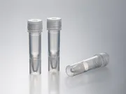 Criovial PP estéril autoparante tapa con oring y rosca externa