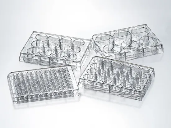 Placa de cultivo celular sin tratamiento estéril