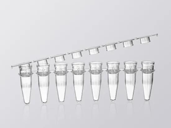Tubos en tiras strip de 8 x 0.2ml