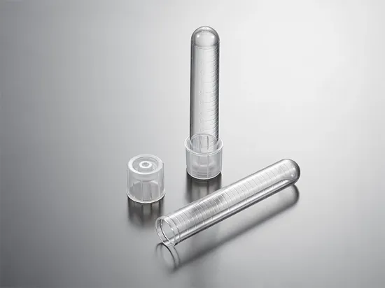 Tubos de cultivo PS tapón doble fondo U estériles