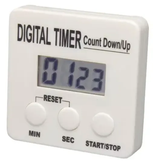 Timer digital de laboratorio DURAC® con certificado
