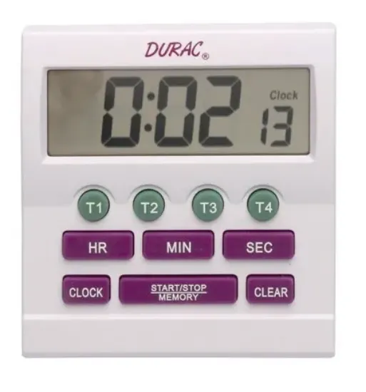 Timer digital de laboratorio SP DURAC® 4 canales