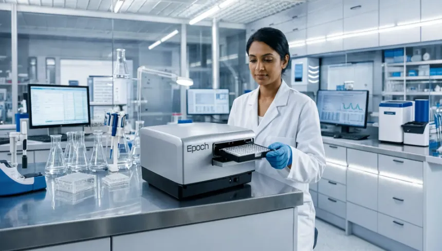 Cuantificación de la citotoxicidad de la tiostreptona mediante ensayo MTT con el espectrofotómetro Agilent BioTek Epoch