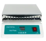 Plancha Calefactora Digital con Placa de Aluminio Hasta 350 °C