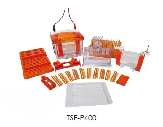 Cuba de Electroforesis Vertical TSE-P400 - Sistema Completo